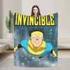 Unbesiegbar Film Flanelldecken Weiche Langlebige Überwurfdecke für Schlafzimmer Camping Grafische Tagesdecke Sofa Bettbezug
