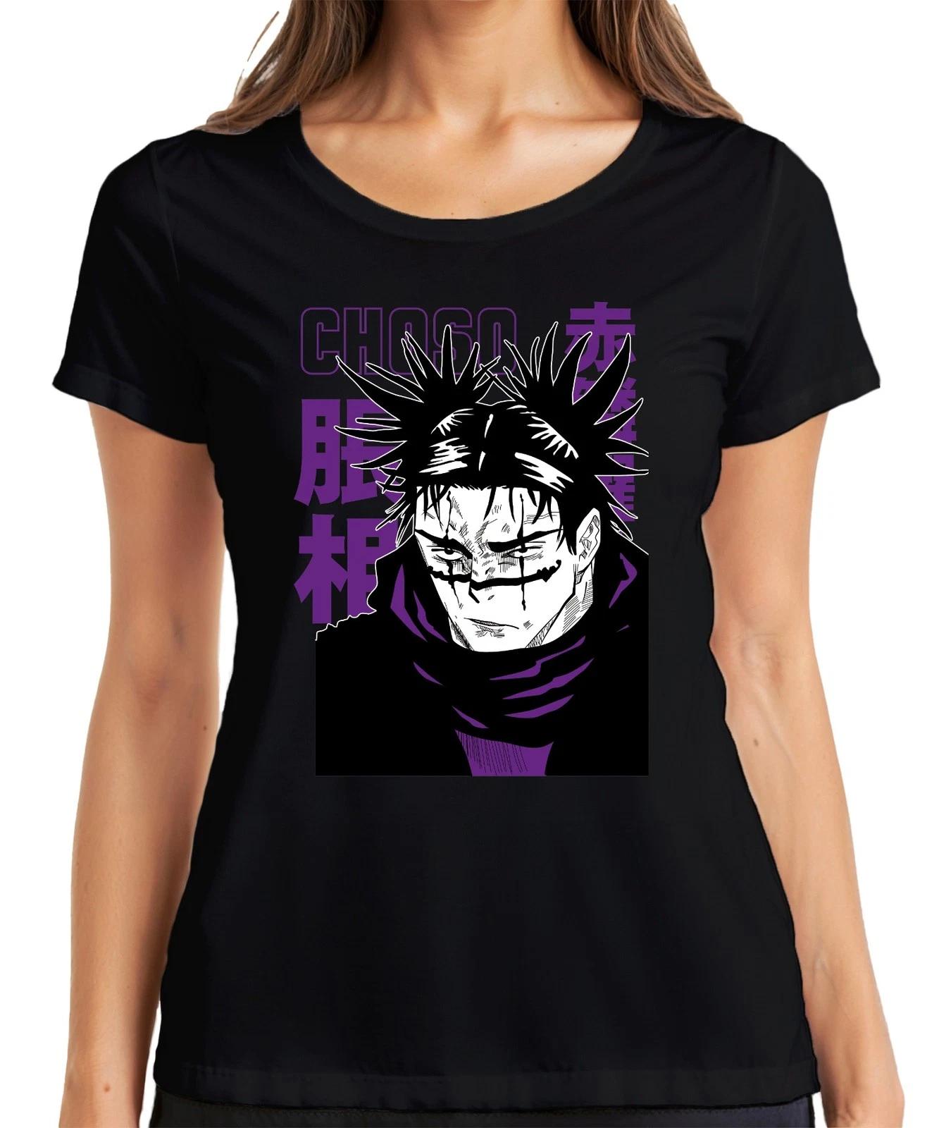 Jujutsu Kaisen Choso Manga Fan Geschenk Anime Ästhetik Japan Y2K Damen T-Shirt XL