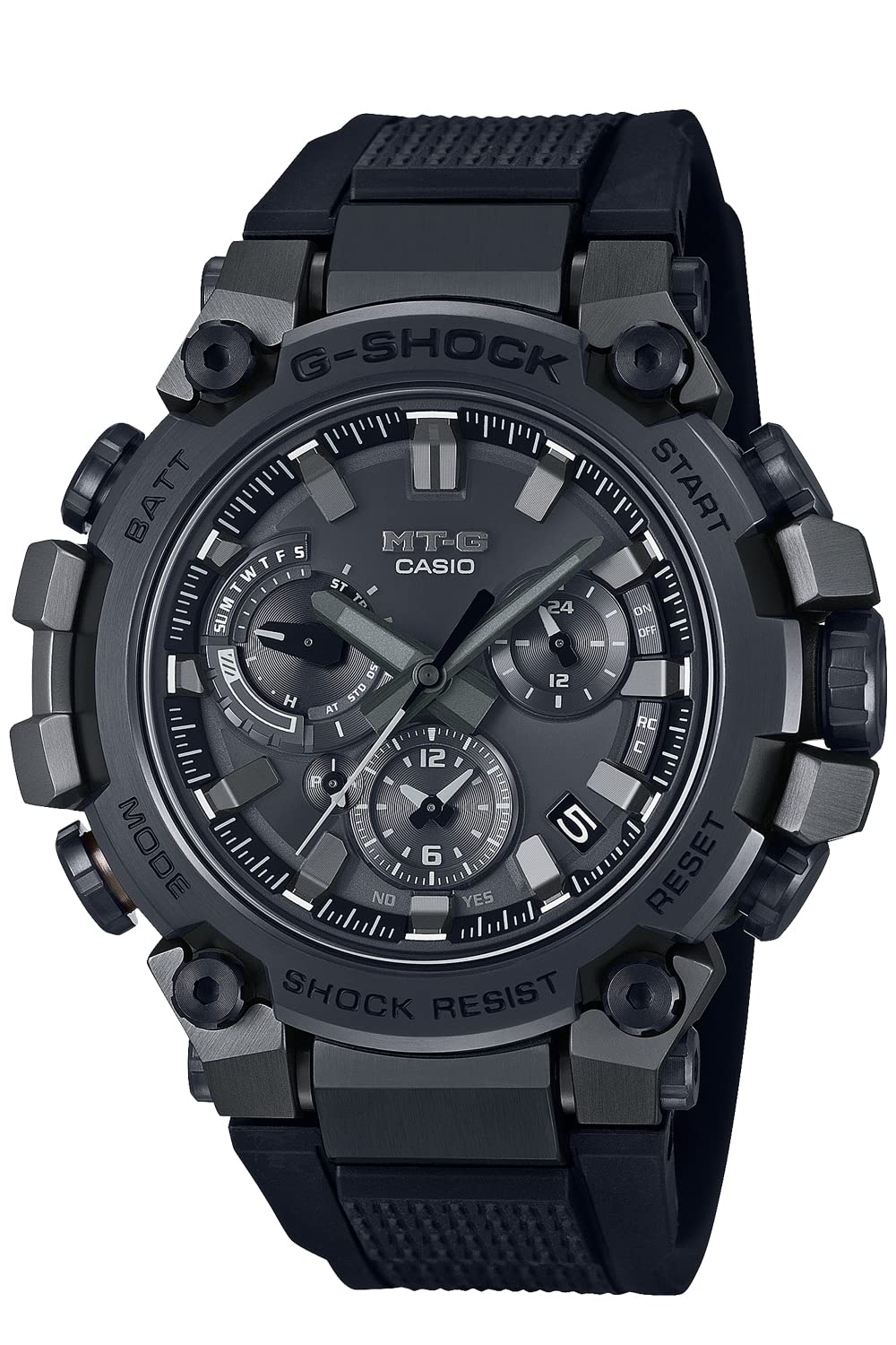 

Casio G-Shock MT-G Bluetooth Radio-Controlled Solar Watch, MTG-B3000B-1AJF, Men s, Black, Authentic Japanese Product