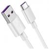 Cables & Adapters 2Pcs Usb Type C 5A Super Fast Charge Cable For Huawei Mate 10 / Pro P20 White
