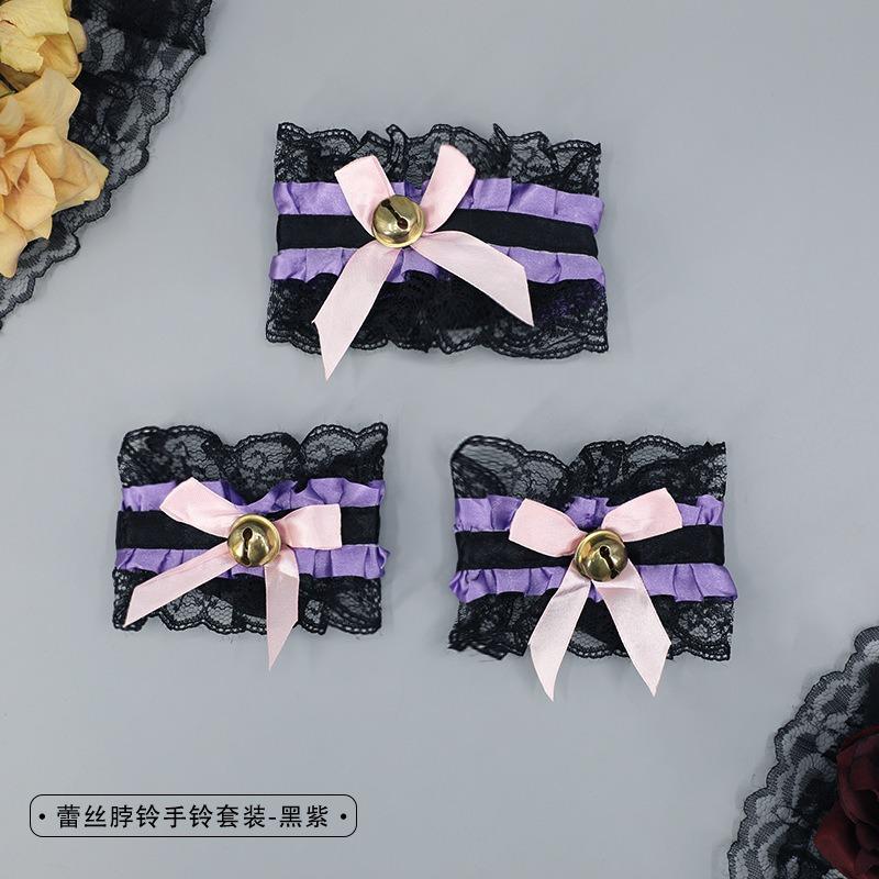 A cosplay prop accessory cat lady hair accessory animal ear maid accessory bell cat ear headband