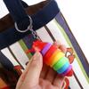 Toys Key Ring Caterpillar Keyring Finger Slug Snail Caterpillar Key Chain Caterpillar Keychain