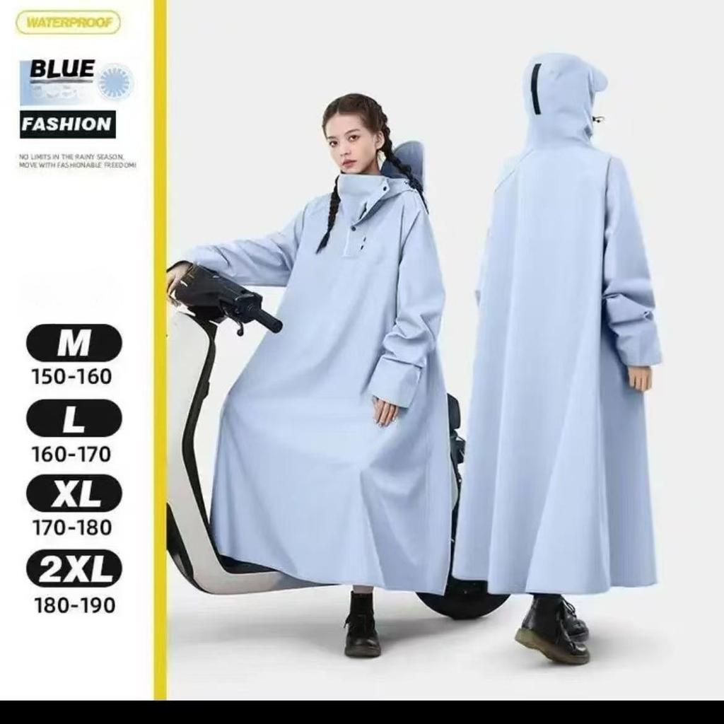 Thicken Oxford Waterproof Motorcycle Raincoat Bike Rider Vehicle Separate Design Body Heavy Rain Protection Waterproof Poncho