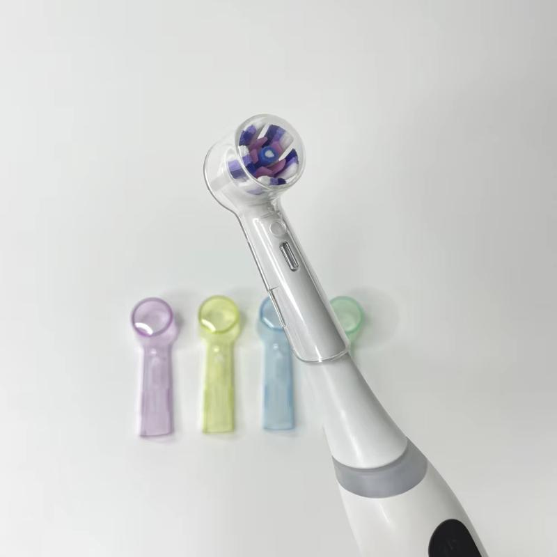 6 Pcs Transparent Toothbrush Head Dust Cover Suitable For Replacement Brush Head Series Electric Toothbrush Head Protector