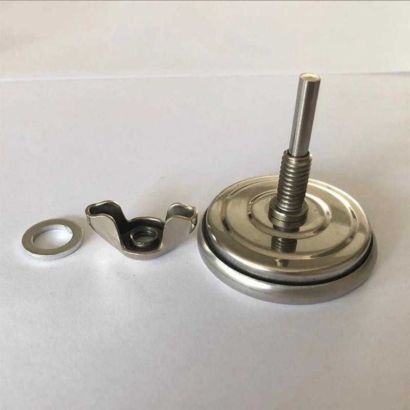 Microwave Cooker Baking Thermometer Stainless Steel Oven Thermometer Kitchen Barbecue Food Bread Thermometer Gauge