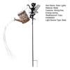 Solar Watering Can Lights, Waterproof Fairy Garden Projection Light Yard Patio Lawn Pathway Decor for Garden Lovers
