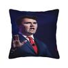 Charlie Kirk Stream Headset Pillow Cover  Comfy Cushion Cover Funny Pillow Case For Couch Sofa Bedroom