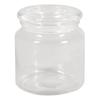 Glass Jar with Glass Lid H 10.5 Cm 580ml