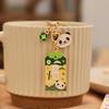 Zao Mo Good Companion Omamori Keychain: Cute Artistic Metal Pendant in 6 Styles.