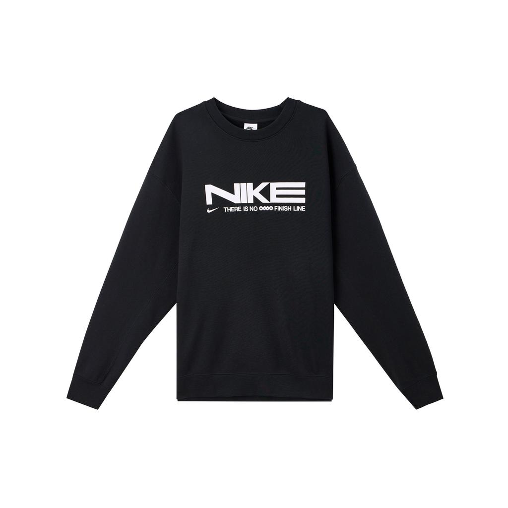 Nike Sportswear Premium Fleece Long Sleeve T-Shirt Men Tops Black IB5450010
