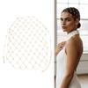 Stylish Alloy Pearls Drop Hair Chain For Everyday Wear Comfortable Secure Fit Formal Casual Occasions