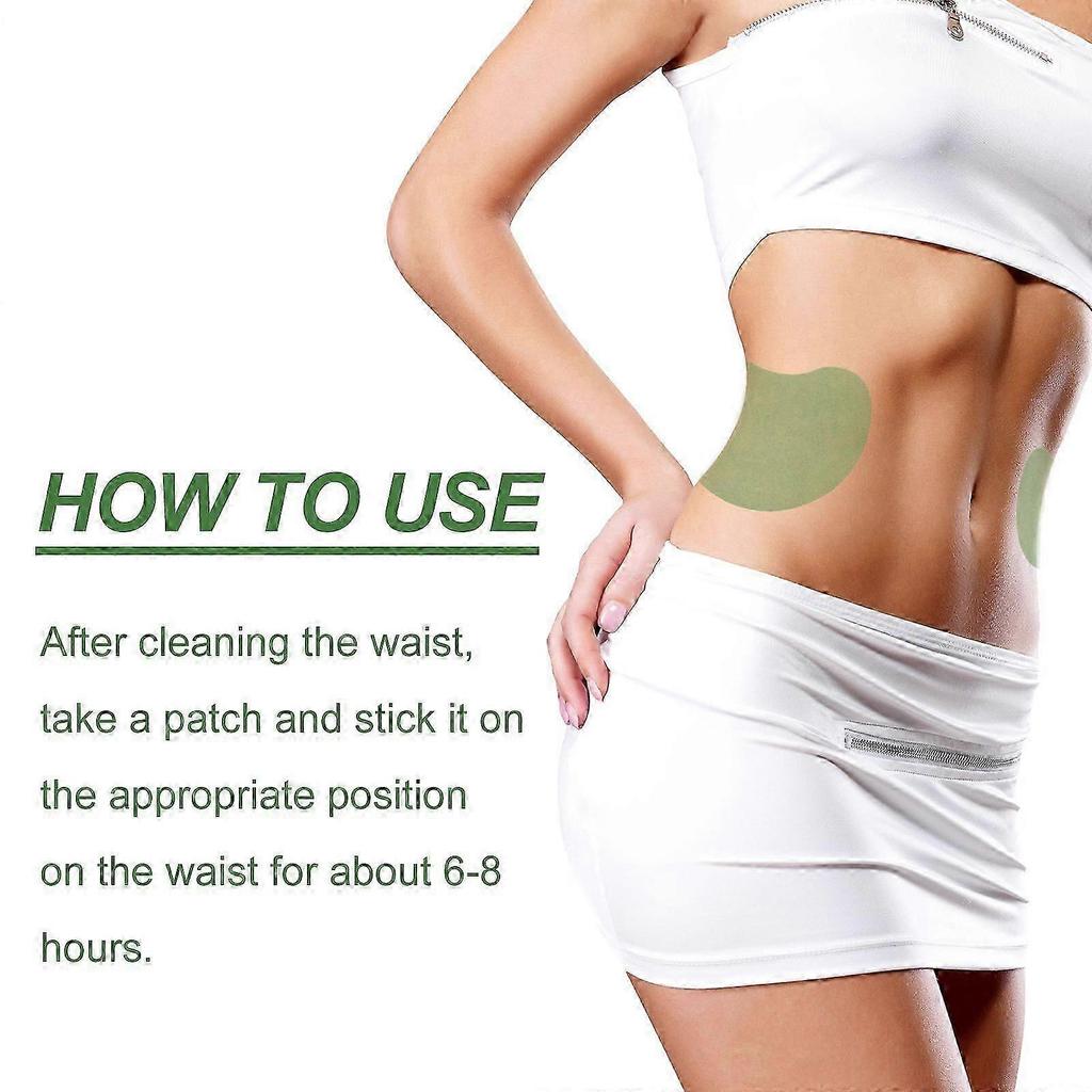Fat Burning Patch for Weight Loss, Relieves Lumbar Neck Shoulder Joint Muscle Soreness, Herbal Heating Patch for Back Care, 10 Pcs