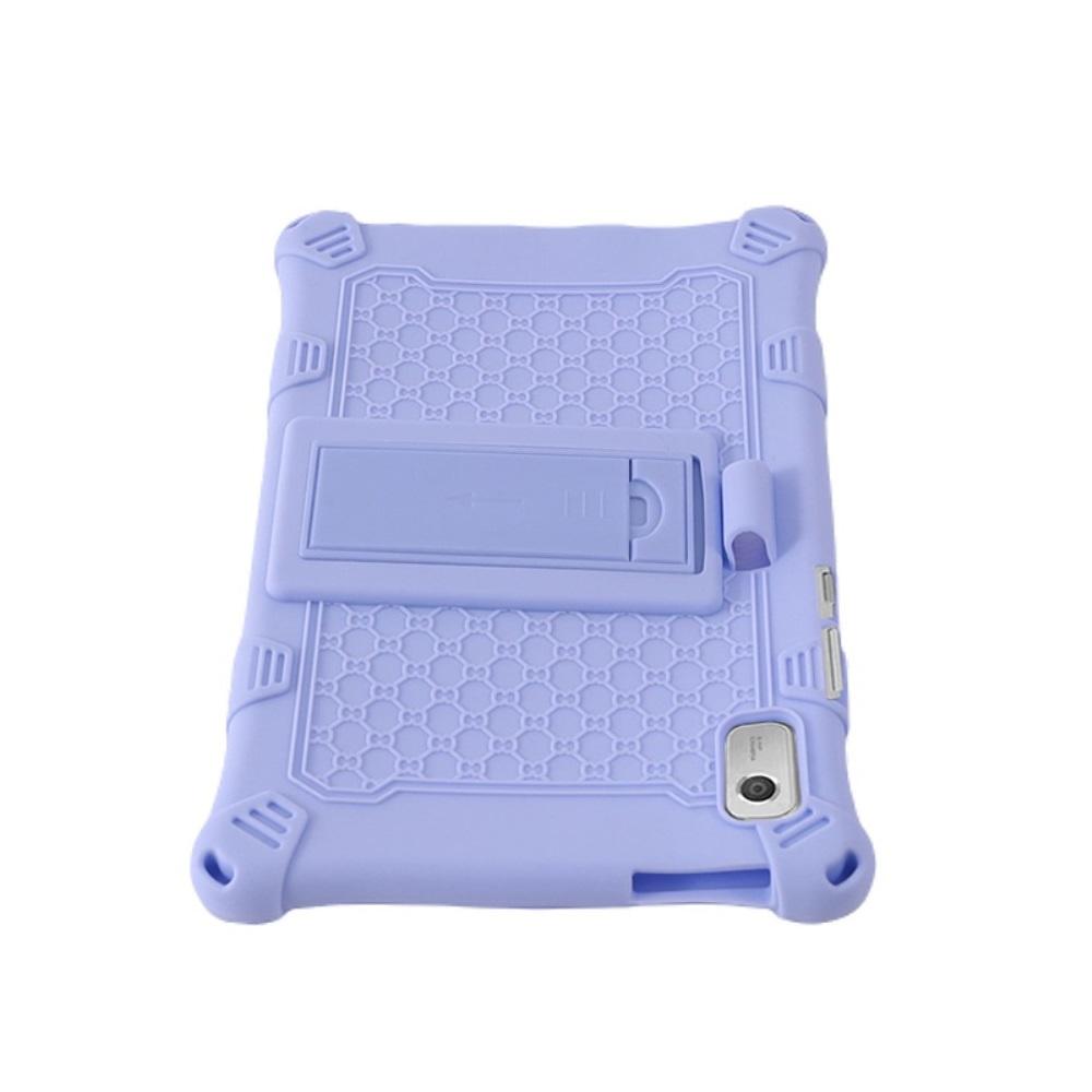 Lenovo Tab M9 case, armored with stand and strap, purple