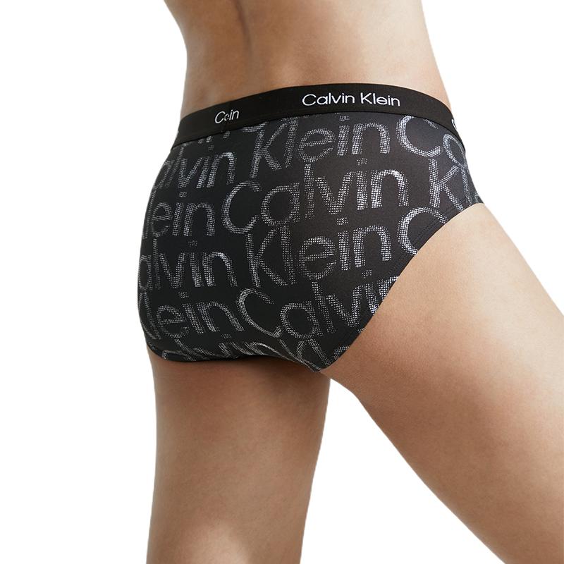 Calvin Klein CK96 Series Small Square Letter Jacquard Lightweight Breathable Triangle Underwear Men Underwear Gray NB3405GND