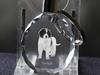 Tornjak, Bosnian And Herzegovinian - Croatian Shepherd Dog - Pendant with a Photo of a Dog, Crystal Key Ring In a Gift Box, a Unique Gift by Art-Dog