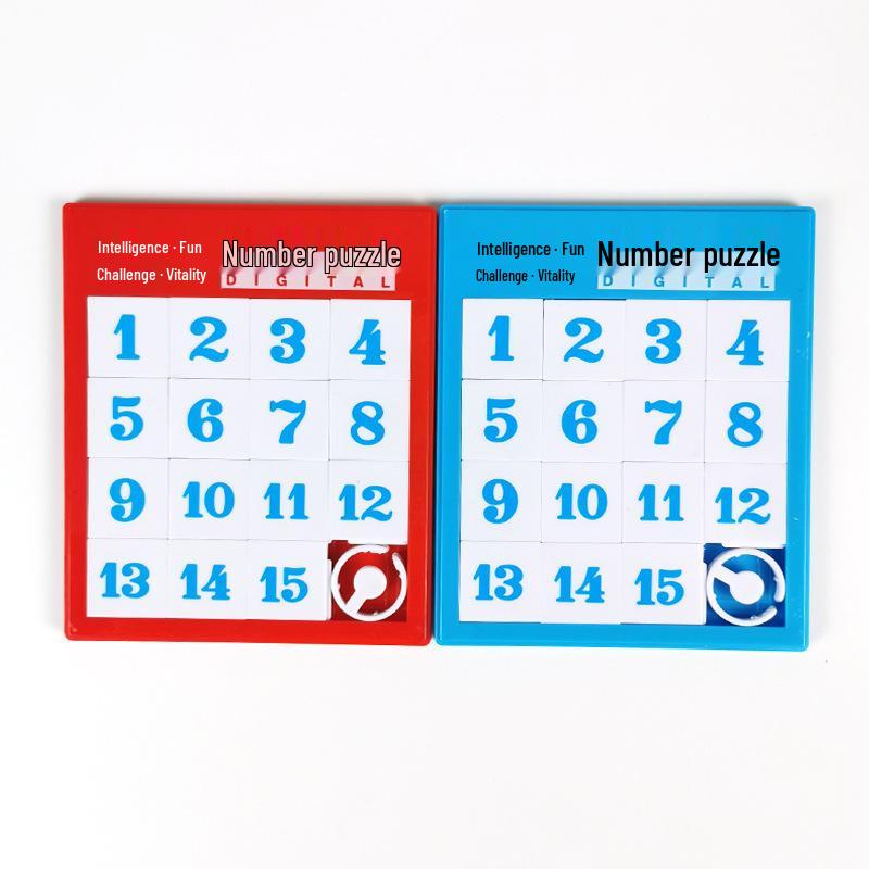 Kids' Huarong Dao Puzzle: Logic & Thinking Toy for Primary Students