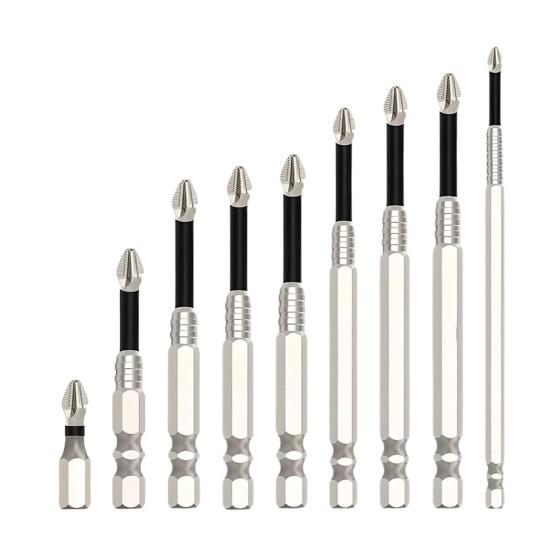 High Magnetic Screwdriver Drill Bit Set High Strength Rust-proof High-Speed Torque Anti Slip