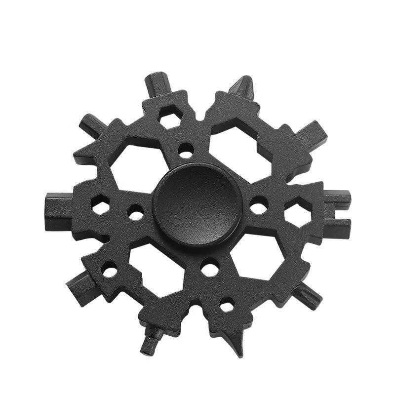 Snowflake Wrench Fidget Spinner Multi-tool