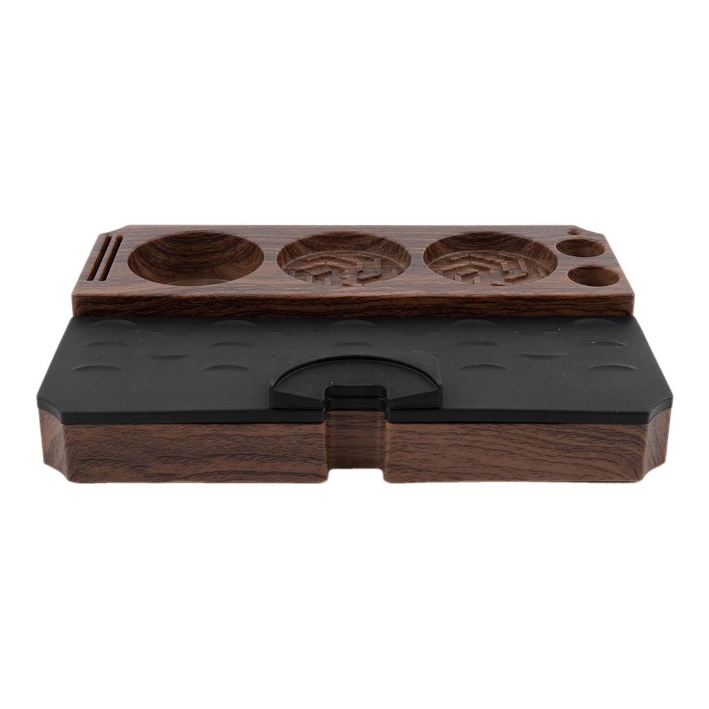 Washable Card Slot Design Espresso Tamper Station Ensures Cleanliness