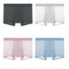 Men's Summer Casual Ice Silk One Piece Seamless Antibacterial Underwear