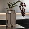 Stainless Steel Vase Decorative Vases Luxury Aesthetic Living Room Flower Bottle Modern Elegant Flowers Bottles Table Decoration