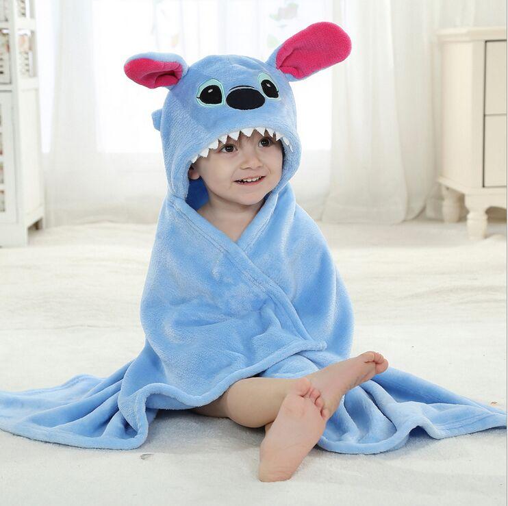 Cute Rabbit Moco Baby Hooded Towel with Unique Animal Design Ultra Soft Thick Fleece Bath Towel for Newborn (as the picture,/&299 and Below)
