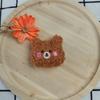 Cute Blush Bear Plush Toy Accessories Gift List Small Pieces Rag Doll Bags Pendant Decoration