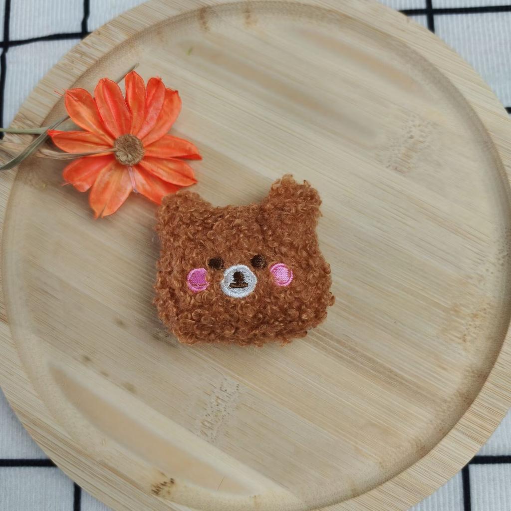 Cute Blush Bear Plush Toy Accessories Gift List Small Pieces Rag Doll Bags Pendant Decoration