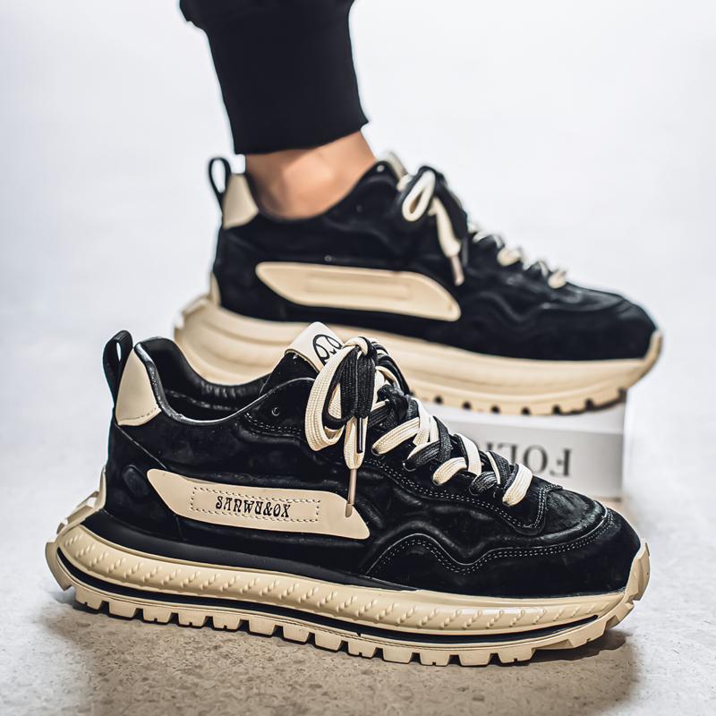 2026 New Thick Soled Comfortable Sports Running Fashion Trend Versatile Casual Four Seasons Popular Men's Shoes