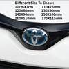 Kycr7 1Pc 3D Car Hybrid Blue Logo Front Grill Hood Trunk Emblem for Corolla Camry RAV4 Hilux Highlander Yaris Alphard HRV Reiz