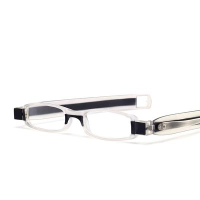 Elderly Optics Portable Read Newspapers Foldable Glasses Reading Glasses High-definition Pen Glasses Rotate Unisex Accessories