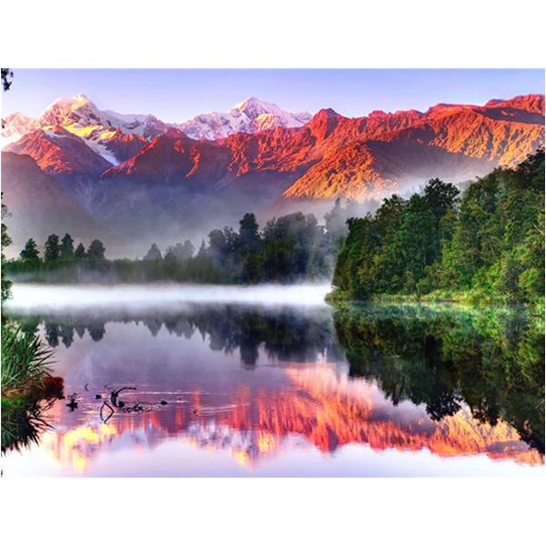 Diamond Painting Full Drill Mountain Diamond Mosaic Landscape Mosaic Kits Home Decoration Wall Paste
