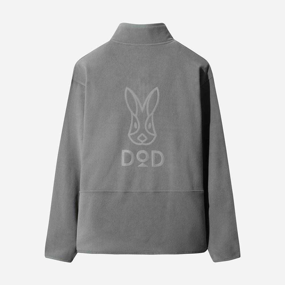Dod Heatrest Fleece Zip-Up Anorak (Grey)