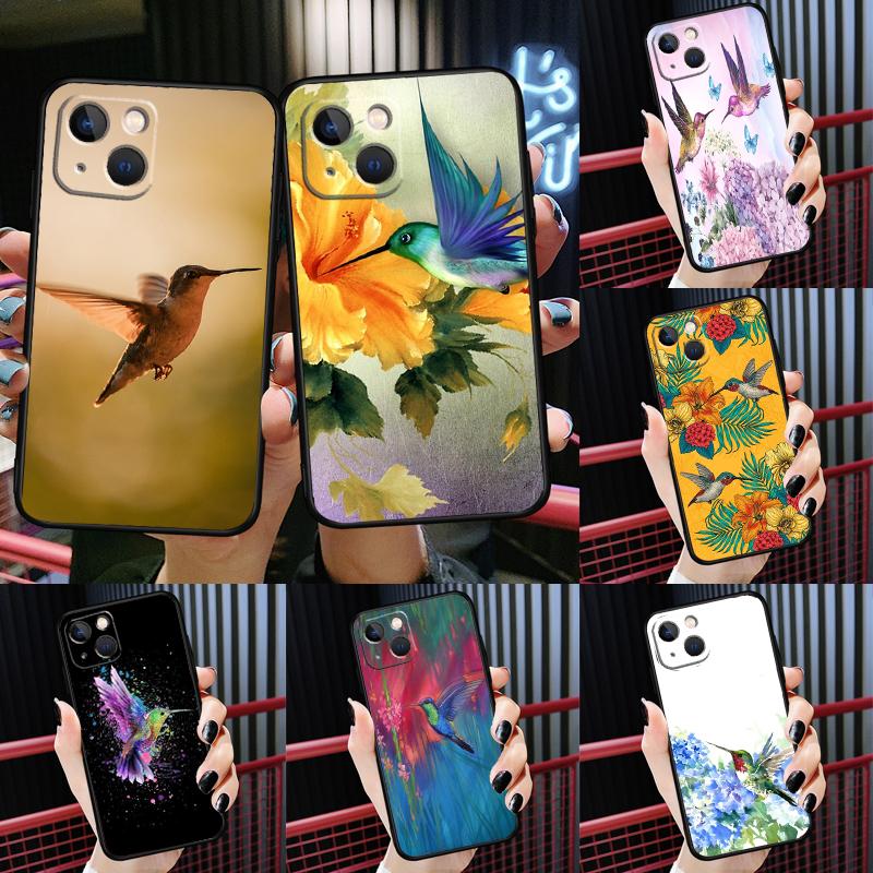 Hummingbird Case For iPhone 15 12 14 Pro Max 11 13 Mini Plus XR X XS Max Phone Back Cover