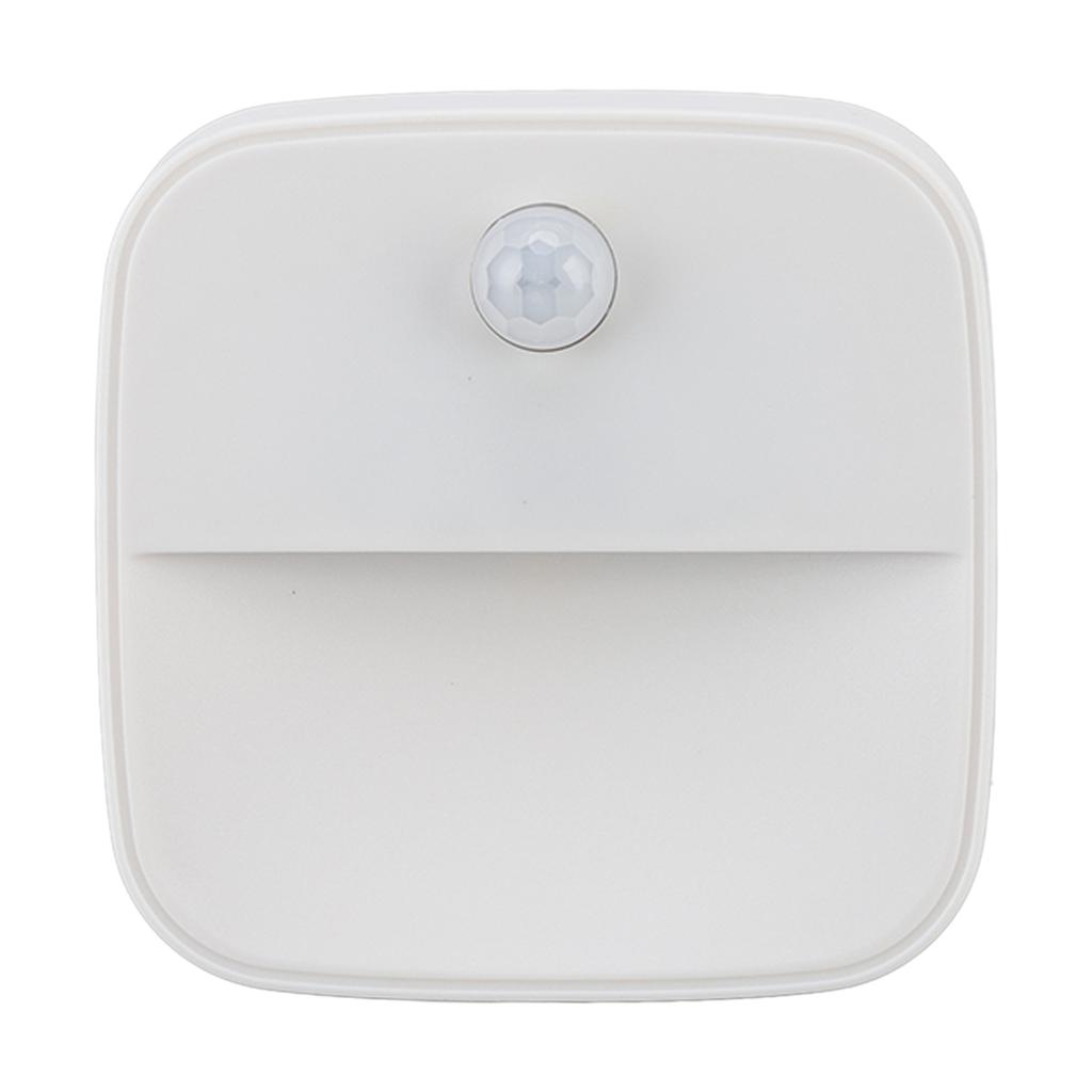Motion Sensor 0.2W Night Light Warm Light ABS Night Lights Plug In Body Sensor Lamp for Hallway