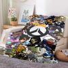 Game O-Overwatch FPS First Person Sports Blanket Design Lightweight  For Dorms, Naps, Living Room, Office,Sofa,All-Season