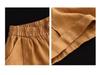 Women's High-Waist Elastic Linen Wide-Leg Shorts – Summer Lightweight, Loose, and All-Match