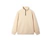 Men's Quarter Zip Stand Collar Sweatshirt Casual Pullover