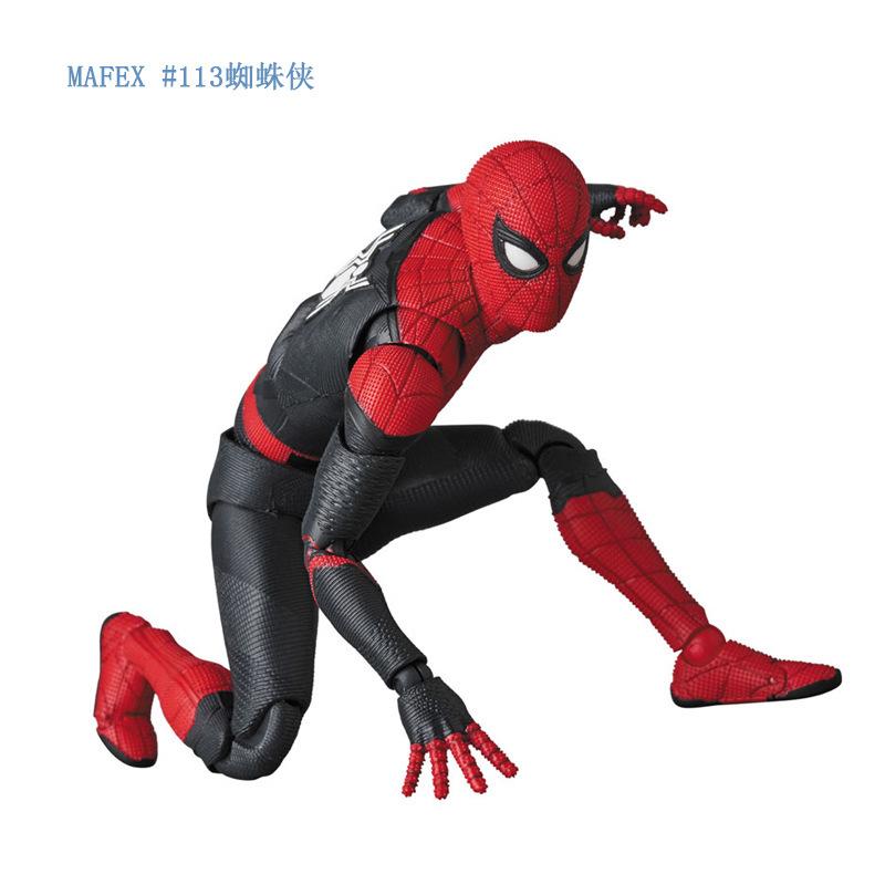 MAFEX No.113 Spider-Man: Far From Home Upgrade Suit Action Figure Model Kit 6-inch Collectible Toy