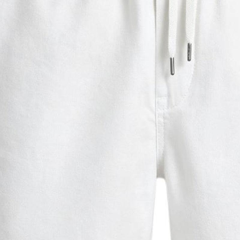 Polo Ralph Lauren Logo Haftowane Sznurowane Jednokolorowe Codzienne Szorty Edycja Klasyczna Męskie szorty 710901802-502