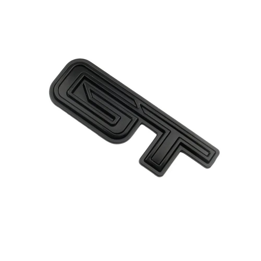 1Pc 3D GT Logo Sticker for M Ustang Mach-E Door Trunk GT Zinc Alloy Creative Emblem Badge Stickers Car Modification Accessories