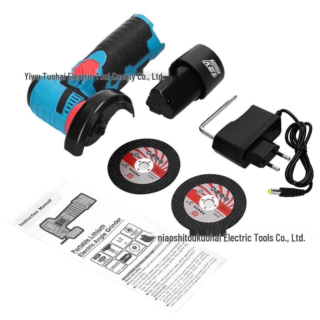 Lithium Battery Brushless Angle Grinder & Cutting Machine with Pistol Grip