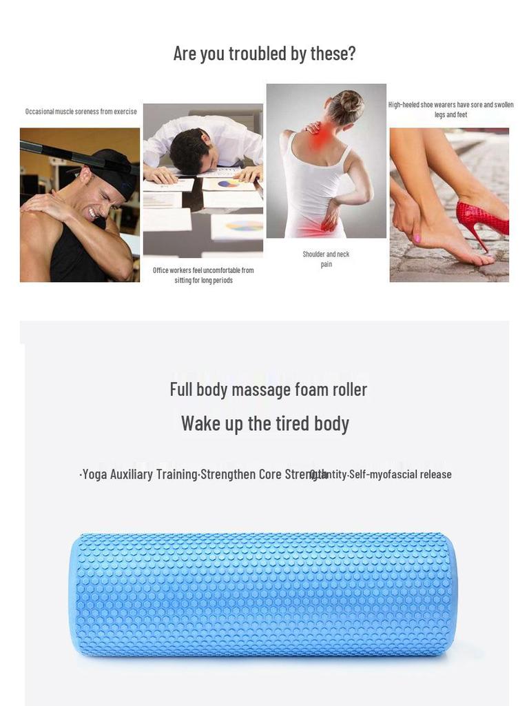 EVA Foam Roller for Muscle Relaxation and Fitness