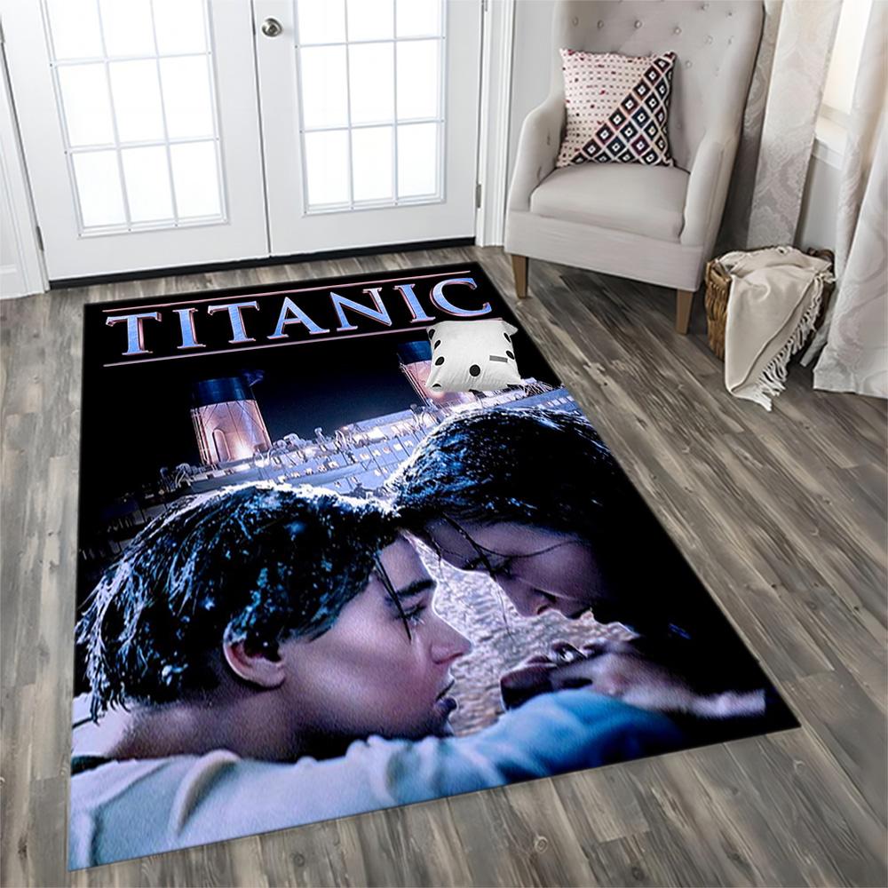 Love On The Titanic Rug for Living Rooms, Bedrooms, Home Décor, and As Gifts.