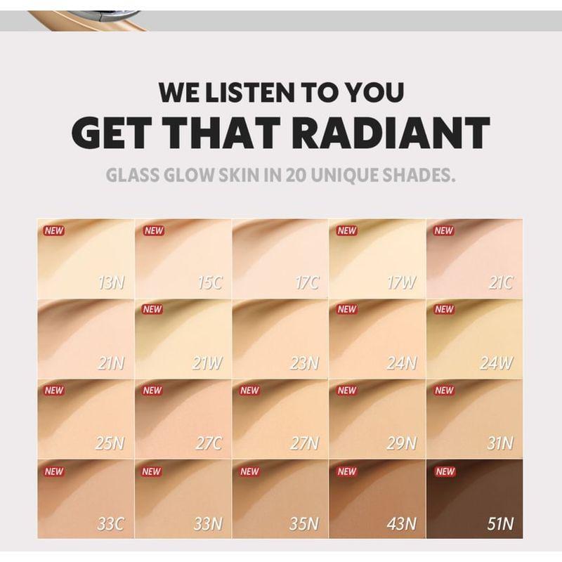 TIRTIR - Mask Fit Aura Silver Cushion Mini #17C Porcelain Bundle Set