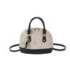Stylish Vintage Shell Bag For Women In Black Beige Brown And Khaki Perfect For Casual Daily Use