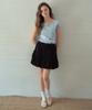 Aueonoseuteljia Bubble Lace Boat Neck T-Shirt_Light Blue(Ob6Tp09)