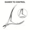 Nail Professional Tools for Manicure Art, Inverted Nail Groove Inlay, Toe Nail Scissors Dead Skin Pliers
