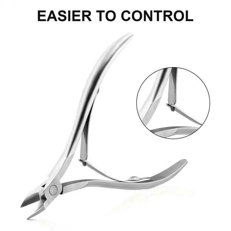 Nail Professional Tools for Manicure Art, Inverted Nail Groove Inlay, Toe Nail Scissors Dead Skin Pliers