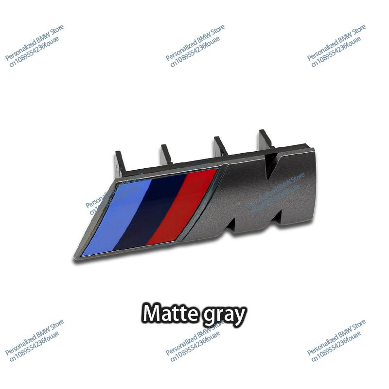For BMW 5SE28 3D ABS M Logo Car Front Grille Badge For BMW X1 X2 X3 X4 X5 X6 F48 G01 E84 E83 F39 F10 F30 G11 G07 G86 G80 G60 E60 E46 Emblem